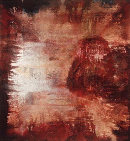 Red Heat &bull; 1994 200 &times; 220 cm &bull; &Ouml;l auf Leinwand