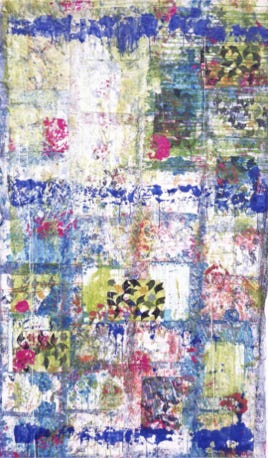 Ohne Titel VI &bull; 2000 100 &times; 170 cm &bull; &Ouml;l auf Himalayapapier