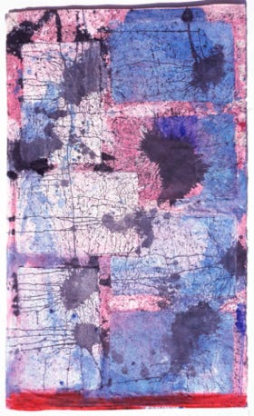 Ohne Titel IV &bull; 2000 100 &times; 170 cm &bull; &Ouml;l auf Himalayapapier