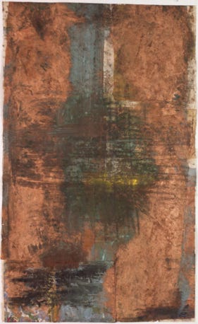 Ohne Titel I &bull; 2000 100 &times; 170 cm &bull; &Ouml;l auf Himalayapapier