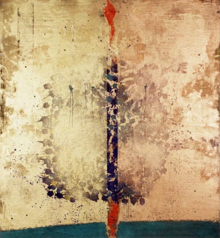 Excalibur &bull; 1999 190 &times; 210 cm &bull; &Ouml;l auf Leinwand